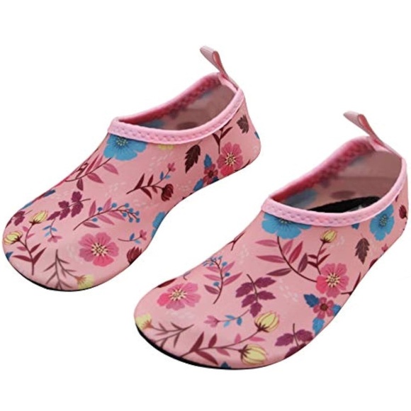 NWT Floral Pink Water Shoes size 6-12 months - Picture 5 of 10